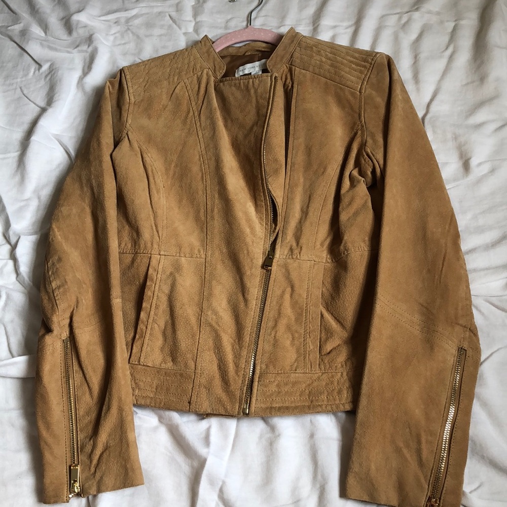 New York and Company Leather Jacket
